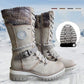 🎁Heta erbjudanden 50 % RABATT🔥Vattentäta knähöga snöstövlar för damer👢