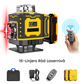 📉 60% RABATT! 💎 Multifunktions-Laserwasserwaage – 360°-Horizont & Vertikallinien, Selbstnivellierend & Ideal für Heimwerker 📏🔦