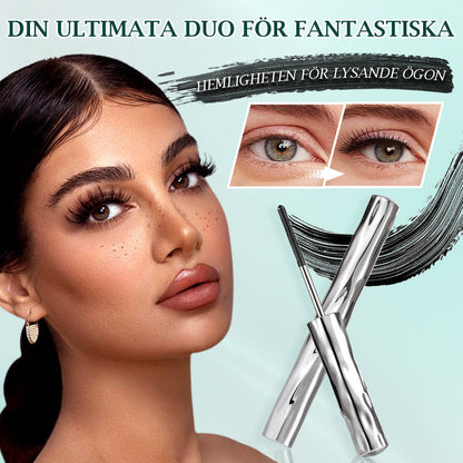 💄 KÖP 2, FÅ 1 GRATIS! 🔥 Vattentät Förlängningsmascara – Svettresistent, Ger Volym & Perfekt Curl 🌀✨