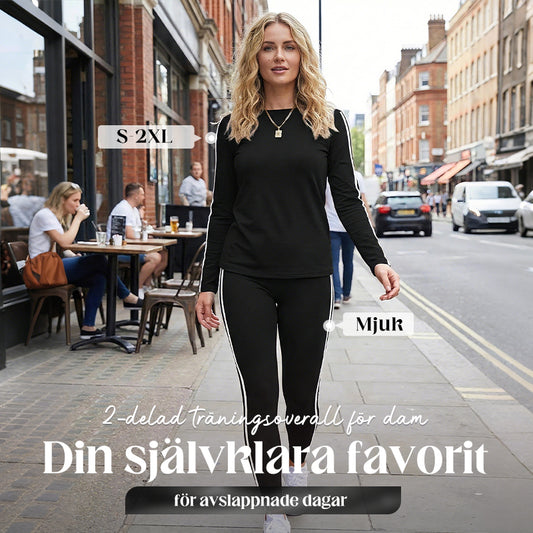 ✨Begränsad tid – 63% rabatt⏰🌸2-delat långärmat träningsoverallset för damer