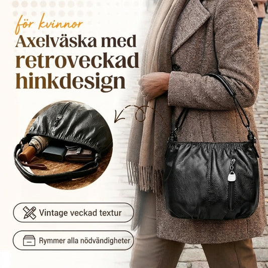 ⏰ Endast nu 56% rabatt!👜✨ Avslappnad veckad väska i mjukt läder ✨ – Praktisk bucket-väska med stil 💼 Lätt, slitstark och perfekt för vardagsbruk! 🌟