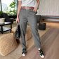🍃Kvinnor Hög midja Casual Straight Blazer Byxor