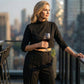 ✨Begränsad tid – 59% rabatt⏰Elegant set med crop top och byxor med vida ben för kvinnor