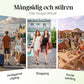 Enkel men elegant långklänning med huva – Släpp kompromisserna, välj komfort Mjuk, andas och lätt att ha på sig!