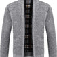 ✨Nytt i sortimentet✨ Stickad cardigan – vinterrock för herr