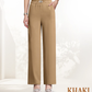 👖🏆Flash Sale⚡50K+ SÅLD! Nästan slut💥Perfekt draperade stretchbyxor med hög midja och dragkedj