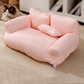Ice Silk Cooling Pet Bed Andas tvättbar hundsoffa