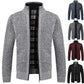 ✨Nytt i sortimentet✨ Stickad cardigan – vinterrock för herr