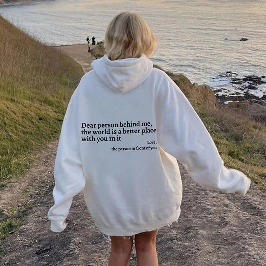 🔥Tröja ”Kära person bakom mig”
