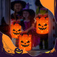 🎃📢📢50% RABATT  NU!! ⏰🔥Halloween lysande pumpa godisväska