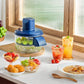 🎄✨60 % RABATT! 🍇🧄 Transparent Elektrisk Frukt- & Grönsaksskalare – Snabb, Enkel & Effektiv Perfekt för kökets vardagsbestyr!