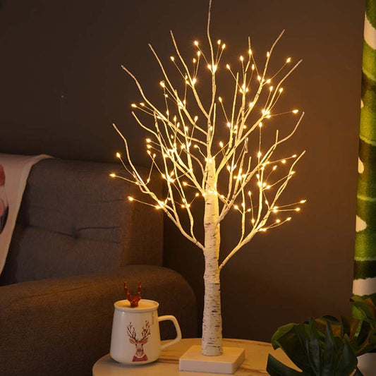 🔥Björkträds-LED-Lampa för Inomhusdekoration