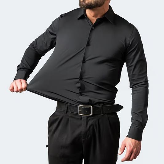 Strykfri Herrskjorta med Hög Stretch