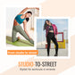 Snabbtorkande, stretchiga yogaleggings