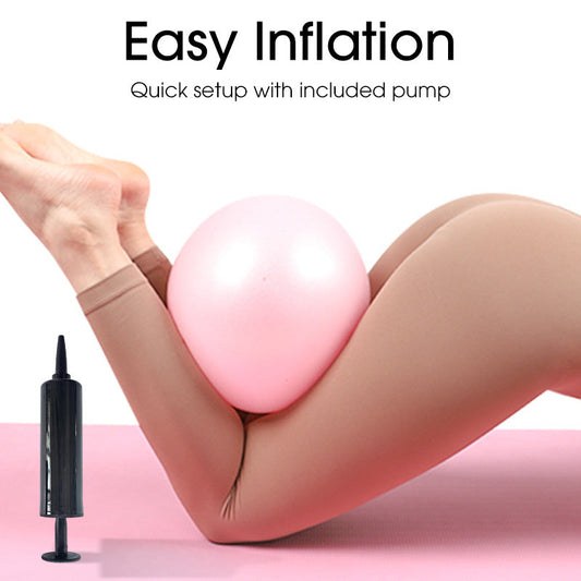 23 cm anti-burst pilatesboll med pump