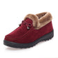 Dam Vinter Slip-On Loafers med Plyschfoder