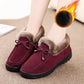 Dam Vinter Slip-On Loafers med Plyschfoder