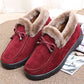 Dam Vinter Slip-On Loafers med Plyschfoder