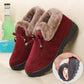 Dam Vinter Slip-On Loafers med Plyschfoder