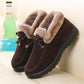 Dam Vinter Slip-On Loafers med Plyschfoder