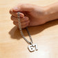 🔥Het Sälj✨ 67-nummerhalsband med hängare – Ett modehighlight i 925 sterling silver, inklusive presentlåda 💎🎁