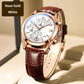 Wieanfedy™ Men’s Fashionable Quartz Watch with Leather Band