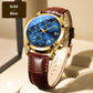 Wieanfedy™ Men’s Fashionable Quartz Watch with Leather Band
