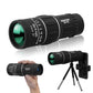 🔭50% RABATT NU! ✨ Portabelt Monokulärt Teleskop 500x60 | BAK4 Prism, Stativ & Telefonhållare 📸