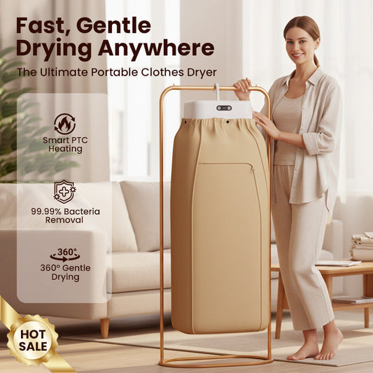 Portabel 600 W PTC-klädtorkare