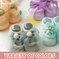 🥰 Södra Bebis Ballettsockor med Antislip-Sulor | Snuggliga & Säkra för Första Stegen 👶