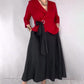 👗 60% RABATT! 🎉 Dam 2-delat Set – Snygg Topp & Enfärgad Kjol, Modern & Mångsidig 👚📦