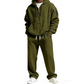 ✈Fri frakt Herrens✨Begränsad tid – 50% rabatt⏰ Kapuzenpullover & Sweatpants Set