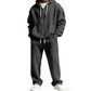 ✈Fri frakt Herrens✨Begränsad tid – 50% rabatt⏰ Kapuzenpullover & Sweatpants Set