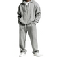 ✈Fri frakt Herrens✨Begränsad tid – 50% rabatt⏰ Kapuzenpullover & Sweatpants Set