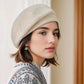 Elegant Klassisk Schackbrädemönster Beret för Kvinnor – Din Nyckel till Timlös Stil! ✨🧢