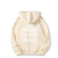 Oversized Huvtröja Unisex med “Not Friendly“ Tryck