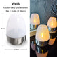 🕯️ KÖP 1 FÅ 1 GRATIS! ☀️ 6-Pack Solenergi-LED-Bordslampor – Flamlösa & Vattentäta, Auto Tänd/Släck med Skymningssensor för Trädgård & Fest 🏕️