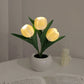 LED tulpan nattlampa blomsterbordslampa🌷