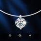Elegant S925-silver & Moissanit Kollbonskedja