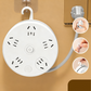 🔌 50% RABATT! 🔋 Utdragbar Grenuttag med Krok och USB-portar – 5 Uttag, 3 USB-portar & Säker Överbelastningsskydd 🏠