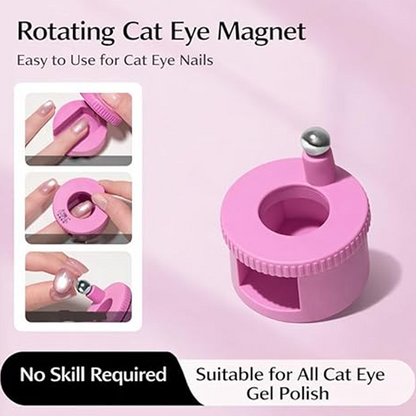 Roterande kattögon nagelmagnetverktyg