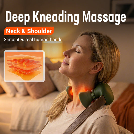✈Fri frakt🚀Portabel multifunktionell hals- och axelmassageapparat