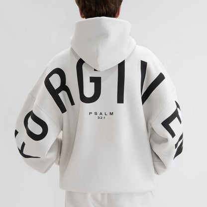 💕Sista dagen 49% RABATT💖✝ Essential Hoodie | Överdimensionerad Christian Heavyweight Faith Sweatshirt