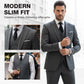Slim-fit 3-delad kostym för herr