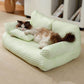 Ice Silk Cooling Pet Bed Andas tvättbar hundsoffa