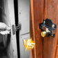 🔒 50% RABATT NU! 🚪 Tungt Grindlås – 50/70mm Lång Skott, 5 Nycklar Ingår – Dubbelsidig Nyckelåtkomst, Rostbeständig Järnkonstruktion 🔑