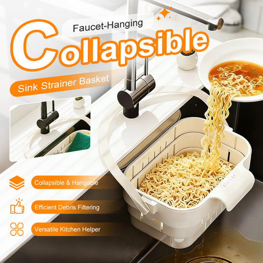 ✨ Köp 1 få 1 GRATIS🎁Kollapsbar diskstrainer som hänger på kranen