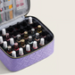 Dubbelskikt Nail Lack Organizer väska