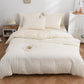 🛏️ 50% RABATT 🌊 | 4-delat Påslakanset – 3D Bäckebölja & Förvättad Bomull