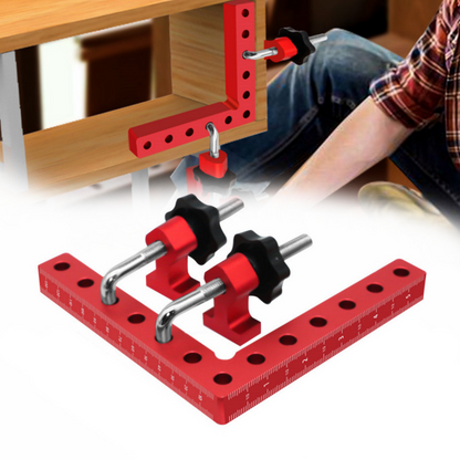 📐 60% RABATT! 🔧 90-Graders Positioneringsvinklar Rätvinkligt Klämset – Präcisionshjälpmedel, Robusta & Perfekt För Träbearbetning & Svetsning 🛠️